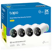 TPLink Tapo C425 Smart Security Camera 4 Pack