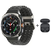 Samsung Galaxy Watch Ultra (LTE, 47mm) Titanium Silver + Buds 2 Pro - Pre-order