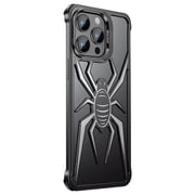 Max & Max MagSafe Slim Case Black/Silver iPhone 15 Pro Max