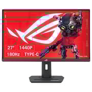 Asus ROG Strix XG27ACS USB Type-C Gaming Monitor - 27inch 2560x1440, 180Hz (Above 144Hz), 1ms (GTG), Fast IPS, Extreme Low Motion Blur Sync, USB Type-C, G-Sync Compatible, Display Widget Center, Tripod Socket, HDR