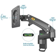 NB Full Motion Monitor Wall Mount Black