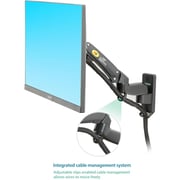 NB Full Motion Monitor Wall Mount Black