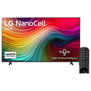 LG 55 Inch NanoCell NANO80 4K Smart TV, 2024