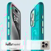 Spigen Classic C1 MagFit Case Bondi Blue iPhone 14 Pro Max