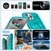 Spigen Classic C1 MagFit Case Bondi Blue iPhone 14 Pro Max