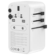 Travelmall 1 Pc GaN PD 4 Port Travel Adaptor White