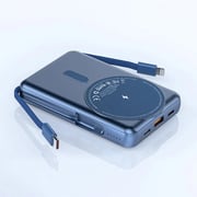 Wiwu Trunk Series Wireless Power Bank 10000mAh Blue PP03BL