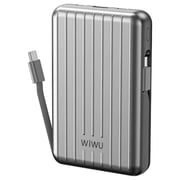 Wiwu Trunk Series Wireless Power Bank 20000mAh Silver PP04SVR