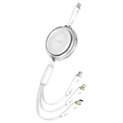 Wiwu Vigor 3-in-1 USB Cable 1.2m White