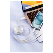 Wiwu Vigor 3-in-1 USB Cable 1.2m White