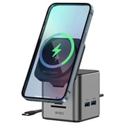Wiwu Cube Hub 9-in-1 Docking Station With Wireless Charger