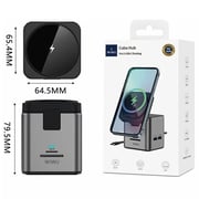 Wiwu Cube Hub 9-in-1 Docking Station With Wireless Charger