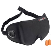 Travelmall 1 Pc 3D Breathable Nursing Sleep Mask Black
