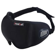 Travelmall 1 Pc 3D Breathable Nursing Sleep Mask Black