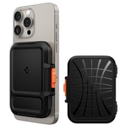 Spigen Lock Fit MagFit Wallet Card Holder Black iPhone