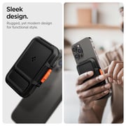 Spigen Lock Fit MagFit Wallet Card Holder Black iPhone