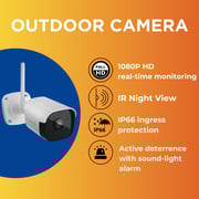 Security Bundle - Smart Door Lock, Outdoor Camera & Indoor Camera - Comprehensive Home Security System with Real-Time Monitoring and Advanced Smart Home Integration