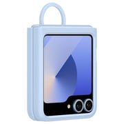 Samsung Silicone Case With Ring Blue Galaxy Z Flip 6