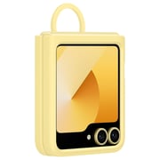 Samsung Silicone Case With Ring Yellow Galaxy Z Flip 6