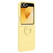 Samsung Silicone Case With Ring Yellow Galaxy Z Flip 6