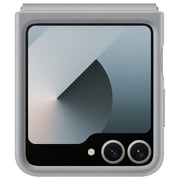 Samsung Flap Vegan Leather Case Gray Galaxy Z Flip 6