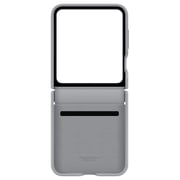Samsung Flap Vegan Leather Case Gray Galaxy Z Flip 6