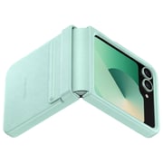 Samsung Flap Vegan Leather Case Mint Galaxy Z Flip 6