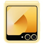 Samsung Flap Vegan Leather Case Yellow Galaxy Z Flip 6