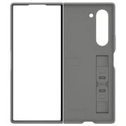 Samsung Silicone Grip Case With Stand Gray Galaxy Z Fold 6