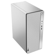 Lenovo IdeaCentre Tower 14IRR9 (2024) Desktop - 14th Gen / Intel Core i5-14400 / 512GB SSD / 8GB RAM / Shared Intel UHD Graphics 730 / Windows 11 Home / Cloud Grey / Middle East Version - [90X2001EAX]