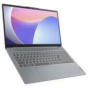Lenovo IdeaPad Slim 3 15IAH8 (2024) Laptop - 12th Gen / Intel Core i5-12450H / 15.6inch FHD / 1TB SSD / 16GB RAM / Shared Intel UHD Graphics / Windows 11 Home / English & Arabic Keyboard / Arctic Grey / Middle East Version - [83ER00FUAX]