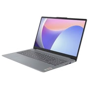 Lenovo IdeaPad Slim 3 15IAH8 (2024) Laptop - 12th Gen / Intel Core i5-12450H / 15.6inch FHD / 1TB SSD / 16GB RAM / Shared Intel UHD Graphics / Windows 11 Home / English & Arabic Keyboard / Arctic Grey / Middle East Version - [83ER00FUAX]