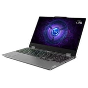 Lenovo LOQ 15IAX9 Gaming (2024) Laptop - 12th Gen / Intel Core i5-12450HX / 15.6inch FHD / 512GB SSD / 24GB RAM / 6GB NVIDIA GeForce RTX 3050 Graphics / Windows 11 Home / English & Arabic Keyboard / Luna Grey / Middle East Version - [83GS0095AX]