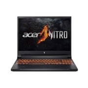 Acer Nitro V 16 Gaming (2024) Laptop - AMD Ryzen 7-8845HS / 16inch WUXGA / 512GB SSD / 16GB RAM / 6GB NVIDIA GeForce RTX 3050 Graphics / Windows 11 Home / English & Arabic Keyboard / Obsidian Black / Middle East Version - [ANV16-41-R54R]