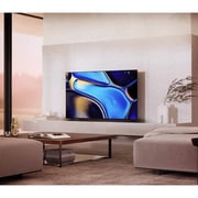تلفزيون سوني برافيا 8 كلاس الذكي بتقنية OLED وشاشة HDR بدقة 4K يدعم جوجل قياس 65 بوصة (موديل 2024) K-65XR80