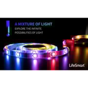 LifeSmart Cololight Extension Strip- 16 Million Lighting Effects / Adjustable Length / Flexible Design for Ambient Lighting / Adjustable Brightness / Preset Modes / Perfect for Any Room or Event