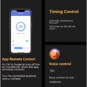 Aqara S3 Smart Zigbe LED Thermostat Touch Screen Panel Voice/Remote Control Support Sensing Temperature Humidity Work with Homekit APP