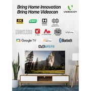 Videocon E75ELGT1100 4K UHD Google Television 75inch (2024 Model)