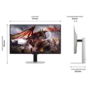 Samsung Odyssey G8 LS32DG802SMXUE 4K UHD OLED Gaming Monitor 32inch