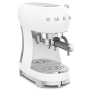 Smeg 50's Style Espresso Coffee Machine ECF02WHAU