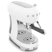 Smeg 50's Style Espresso Coffee Machine ECF02WHAU
