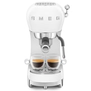 Smeg 50's Style Espresso Coffee Machine ECF02WHAU