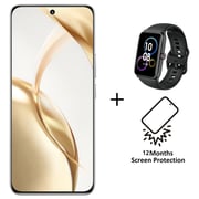 Honor 200 256GB Black 5G Smartphone + Choice NAL-WB00 MOECEN Band + Screen Damage Protection