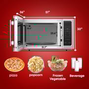 Tornado Microwave Oven TWDS-25-S-E