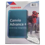 Toshiba Canvio Advance Plus External Hard Drive USB3.0 4TB  Green HDTCA40XGCCB
