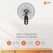Orient Electric Wall Fan Tornado 18inch Metal Blade