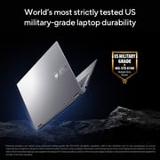 Asus Vivobook S 14 Flip 2-in-1 Convertible (2024) Laptop - AMD Ryzen 5-7430U / 14inch WUXGA / 512GB SSD / 8 GB RAM / Shared AMD Radeon Graphics / Windows 11 Home / English & Arabic Keyboard / Quiet Blue / Middle East Version - [TN3402YA-LZ327W]