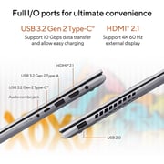 Asus Vivobook S 14 Flip 2-in-1 Convertible (2024) Laptop - AMD Ryzen 5-7430U / 14inch WUXGA / 512GB SSD / 8 GB RAM / Shared AMD Radeon Graphics / Windows 11 Home / English & Arabic Keyboard / Quiet Blue / Middle East Version - [TN3402YA-LZ327W]