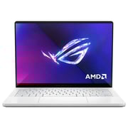 Asus ROG Zephyrus G14 Gaming (2024) Laptop - AMD Ryzen 9-8945HS / 14inch 3K / 1TB SSD / 32GB RAM / 8GB NVIDIA GeForce RTX 4060 Graphics / Windows 11 Home / English & Arabic Keyboard / Platinum White / Middle East Version - [GA403UV-OLED9132W]