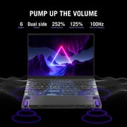 Asus ROG Zephyrus G14 Gaming (2024) Laptop - AMD Ryzen 9-8945HS / 14inch 3K / 1TB SSD / 32GB RAM / 8GB NVIDIA GeForce RTX 4060 Graphics / Windows 11 Home / English & Arabic Keyboard / Platinum White / Middle East Version - [GA403UV-OLED9132W]
